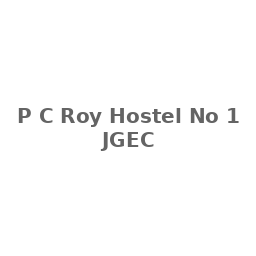 P C Roy Hostel No 1 JGEC